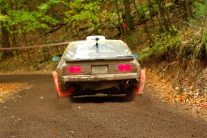 Kevin Schmidt / Kyle Roberts Mazda RX-7 on SS16, Mount Marquette.