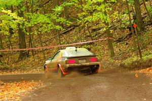 Kevin Schmidt / Kyle Roberts Mazda RX-7 on SS16, Mount Marquette.