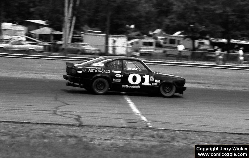 Joe Varde's Mazda RX-3 ran in the IMSA RS race.