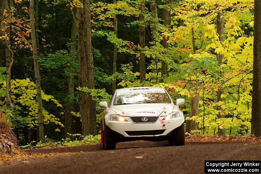 Richo Healey / Michelle Miller Lexus IS250 on SS16, Mount Marquette.