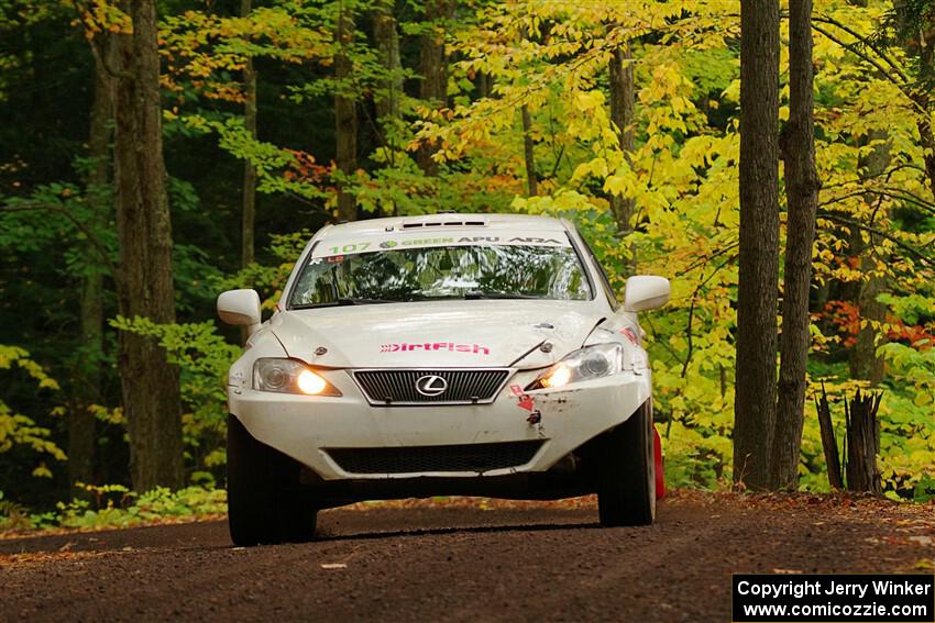 Richo Healey / Michelle Miller Lexus IS250 on SS16, Mount Marquette.