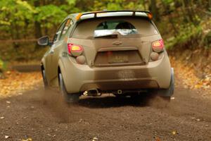 Matt Hoffman / Matt Pionk Chevy Sonic RS on SS16, Mount Marquette.