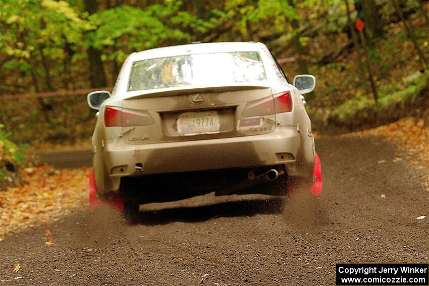 Richo Healey / Michelle Miller Lexus IS250 on SS16, Mount Marquette.