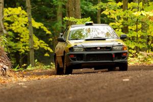 Sean Costello / Breandan Carter Subaru Impreza 2.5RS on SS16, Mount Marquette.