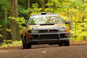 Sean Costello / Breandan Carter Subaru Impreza 2.5RS on SS16, Mount Marquette.