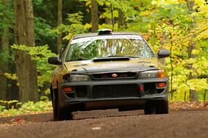 Sean Costello / Breandan Carter Subaru Impreza 2.5RS on SS16, Mount Marquette.