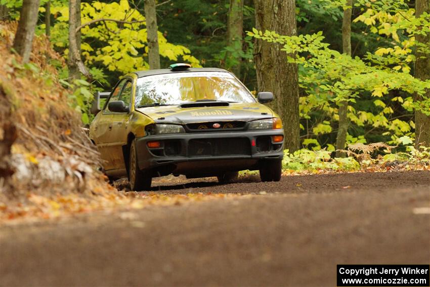 Sean Costello / Breandan Carter Subaru Impreza 2.5RS on SS16, Mount Marquette.