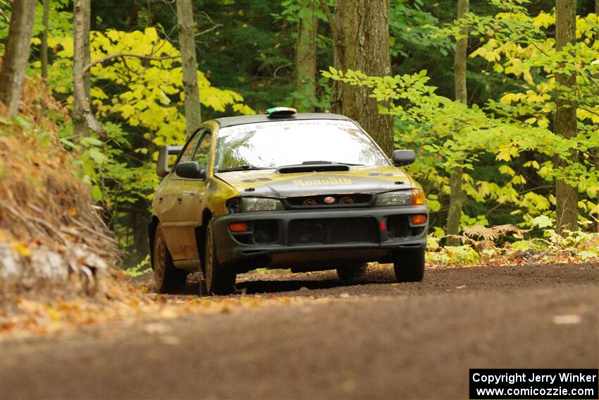 Sean Costello / Breandan Carter Subaru Impreza 2.5RS on SS16, Mount Marquette.