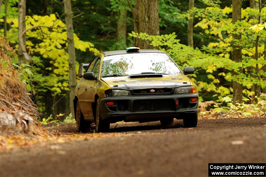 Sean Costello / Breandan Carter Subaru Impreza 2.5RS on SS16, Mount Marquette.