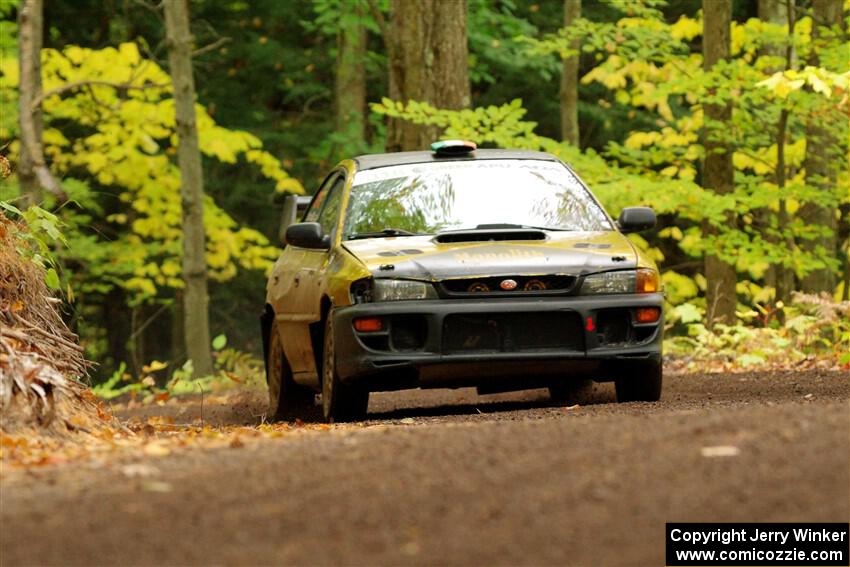 Sean Costello / Breandan Carter Subaru Impreza 2.5RS on SS16, Mount Marquette.