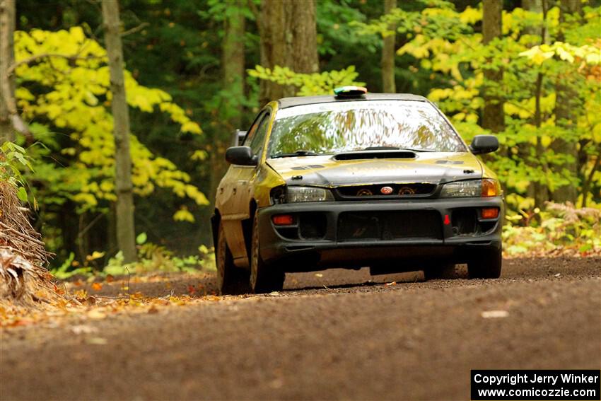 Sean Costello / Breandan Carter Subaru Impreza 2.5RS on SS16, Mount Marquette.