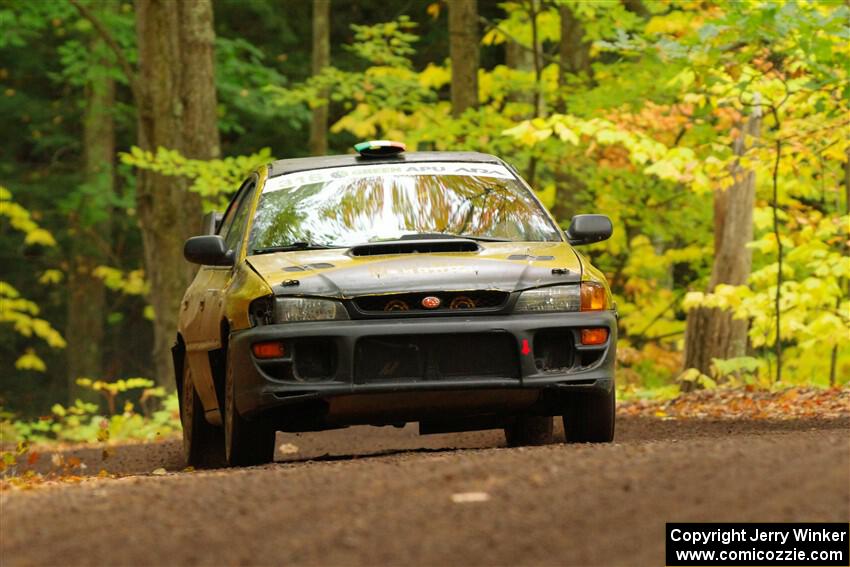 Sean Costello / Breandan Carter Subaru Impreza 2.5RS on SS16, Mount Marquette.