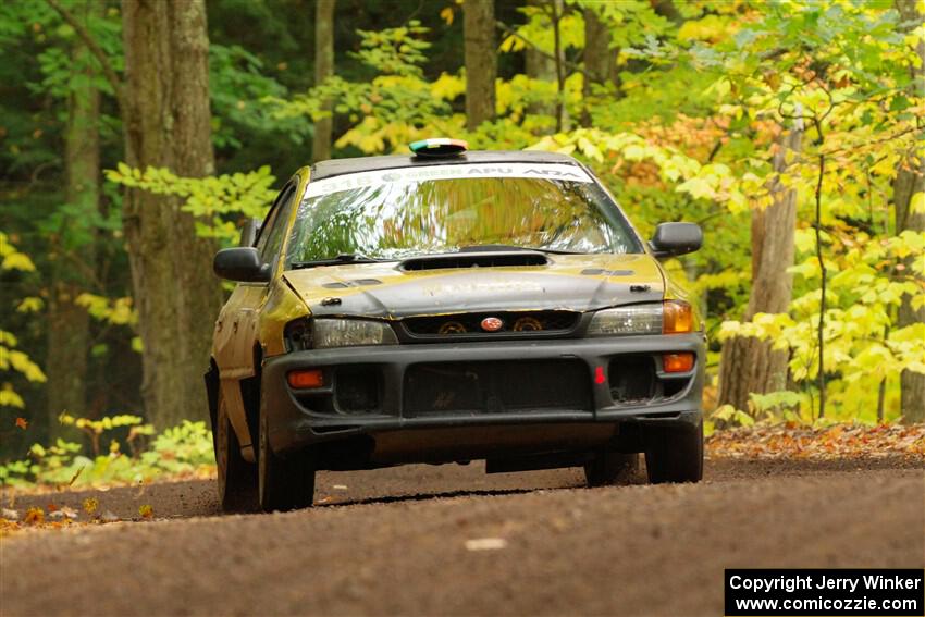 Sean Costello / Breandan Carter Subaru Impreza 2.5RS on SS16, Mount Marquette.