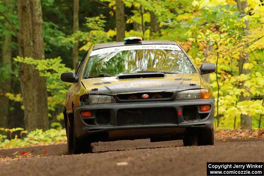 Sean Costello / Breandan Carter Subaru Impreza 2.5RS on SS16, Mount Marquette.