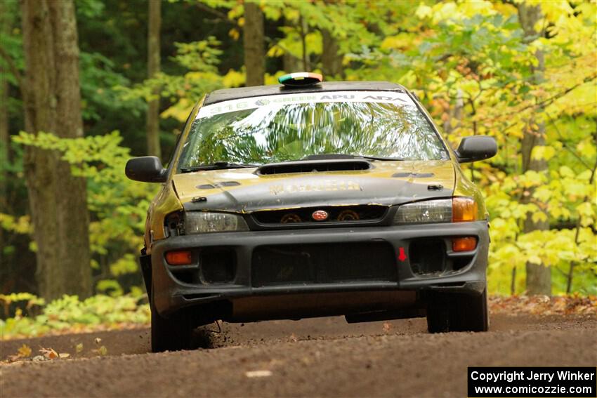 Sean Costello / Breandan Carter Subaru Impreza 2.5RS on SS16, Mount Marquette.