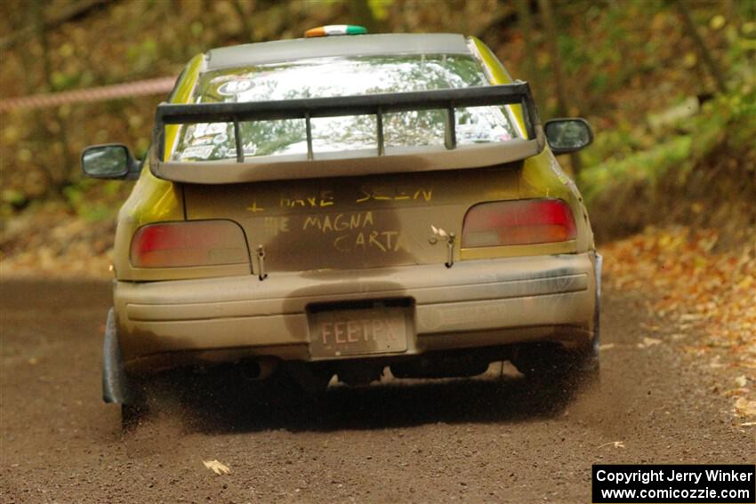 Sean Costello / Breandan Carter Subaru Impreza 2.5RS on SS16, Mount Marquette.