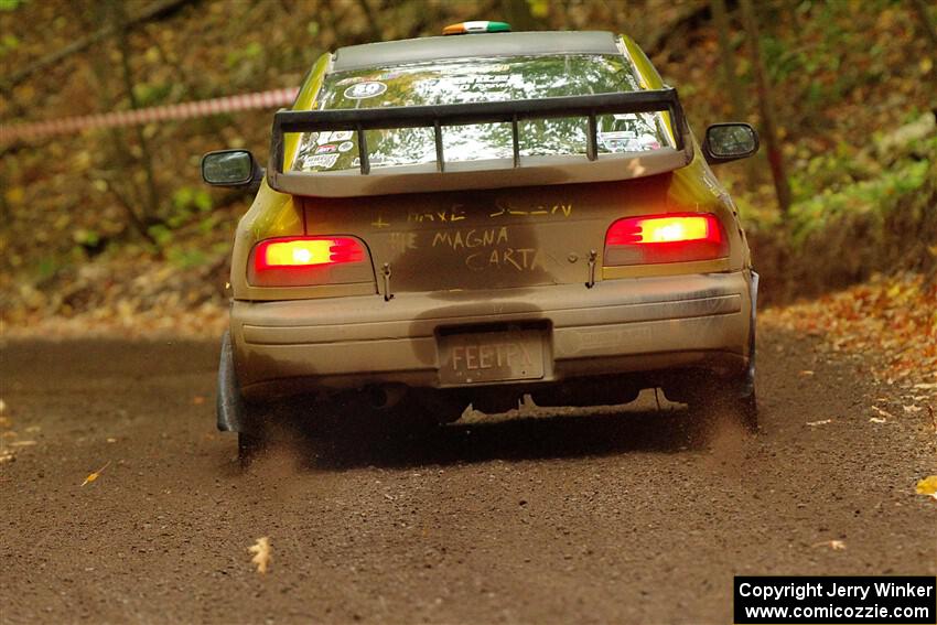 Sean Costello / Breandan Carter Subaru Impreza 2.5RS on SS16, Mount Marquette.