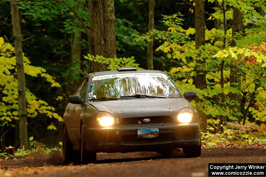 Brian Atwood / Kenny Michels Subaru Impreza on SS16, Mount Marquette.