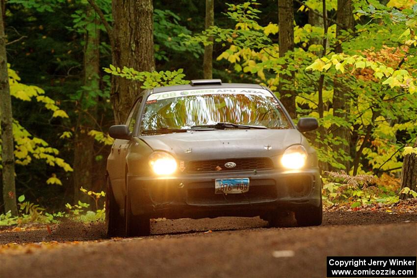 Brian Atwood / Kenny Michels Subaru Impreza on SS16, Mount Marquette.