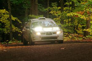 Brad Hayosh / Keegan Helwig Subaru WRX STi on SS16, Mount Marquette.