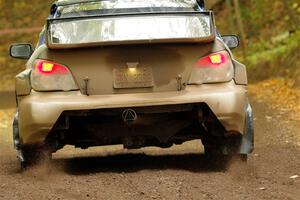 Brad Hayosh / Keegan Helwig Subaru WRX STi on SS16, Mount Marquette.