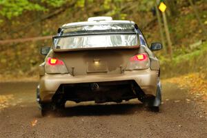 Brad Hayosh / Keegan Helwig Subaru WRX STi on SS16, Mount Marquette.