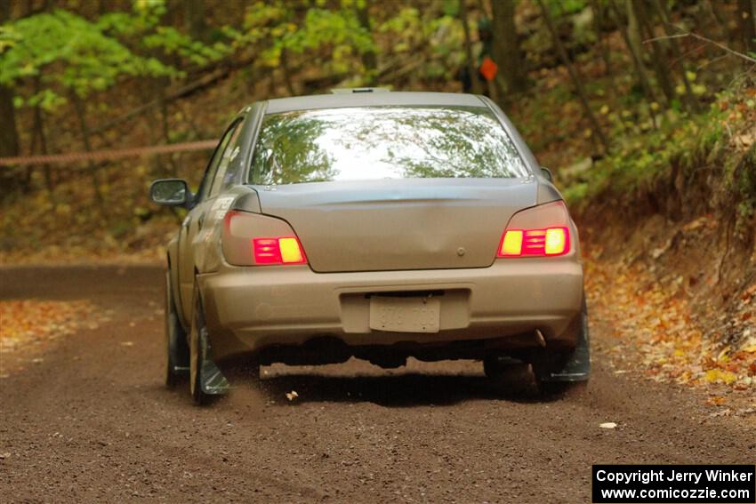 Brian Atwood / Kenny Michels Subaru Impreza on SS16, Mount Marquette.