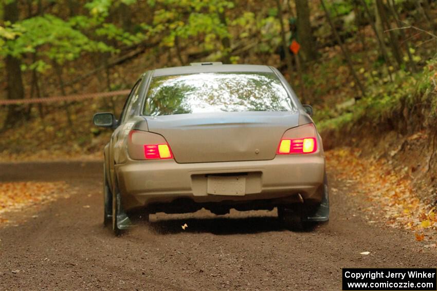 Brian Atwood / Kenny Michels Subaru Impreza on SS16, Mount Marquette.