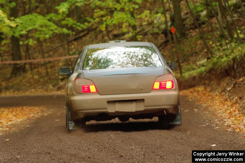 Brian Atwood / Kenny Michels Subaru Impreza on SS16, Mount Marquette.