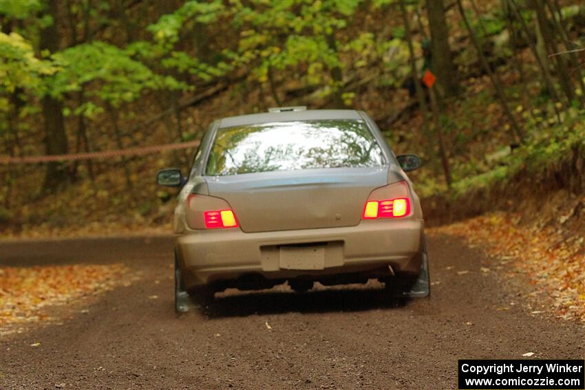 Brian Atwood / Kenny Michels Subaru Impreza on SS16, Mount Marquette.