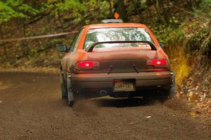 Travis Mattonen / Anikka Nykanen Subaru Impreza on SS16, Mount Marquette.