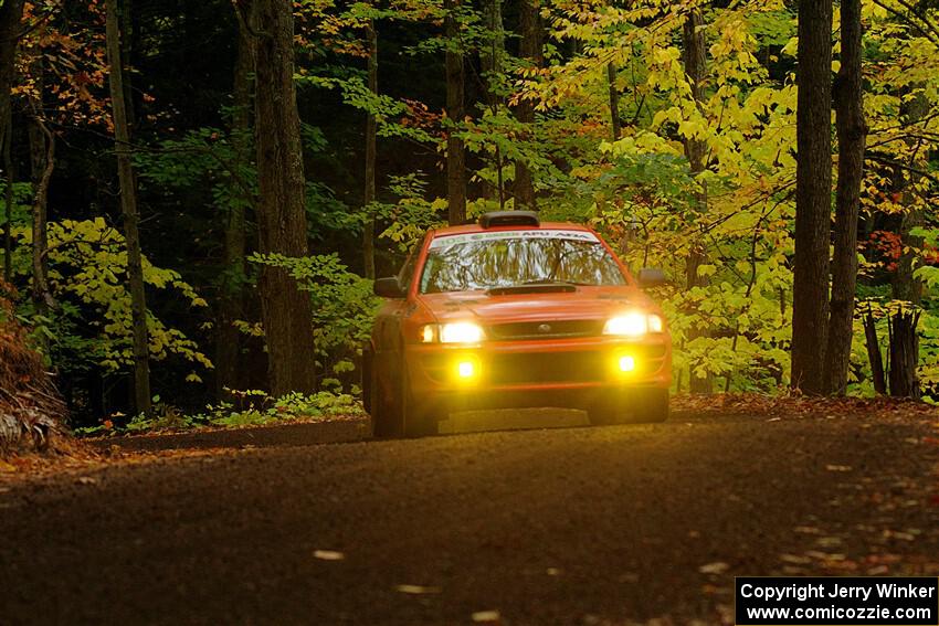 Travis Mattonen / Anikka Nykanen Subaru Impreza on SS16, Mount Marquette.