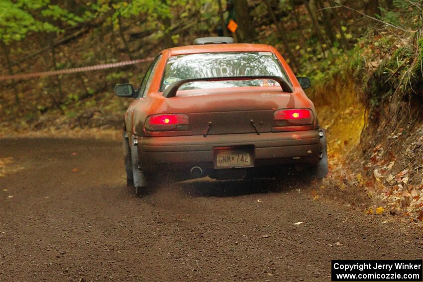 Travis Mattonen / Anikka Nykanen Subaru Impreza on SS16, Mount Marquette.