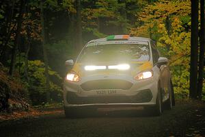 Al Kaumeheiwa / Cindy Krolikowski Ford Fiesta Rally3 on SS16, Mount Marquette.