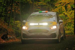 Al Kaumeheiwa / Cindy Krolikowski Ford Fiesta Rally3 on SS16, Mount Marquette.