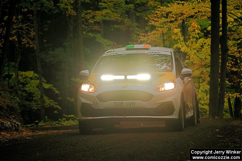 Al Kaumeheiwa / Cindy Krolikowski Ford Fiesta Rally3 on SS16, Mount Marquette.