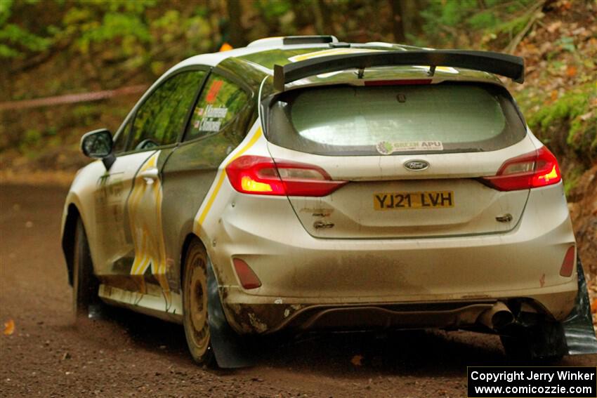 Al Kaumeheiwa / Cindy Krolikowski Ford Fiesta Rally3 on SS16, Mount Marquette.