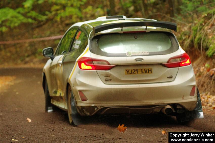 Al Kaumeheiwa / Cindy Krolikowski Ford Fiesta Rally3 on SS16, Mount Marquette.