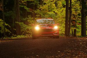 Sean Donnelly / Zach Pfeil Ford Fiesta ST on SS16, Mount Marquette.