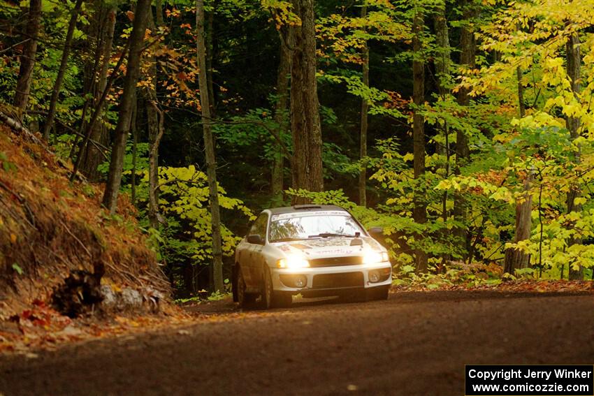 Andy Didorosi / Betsy Nguyen Subaru Impreza on SS16, Mount Marquette.