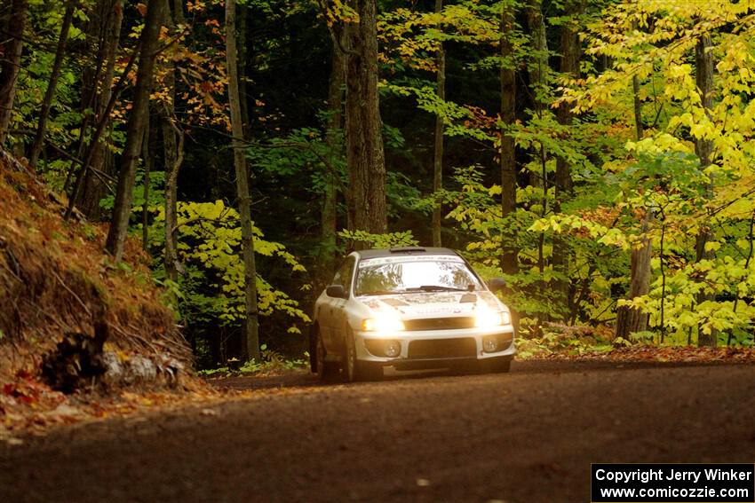 Andy Didorosi / Betsy Nguyen Subaru Impreza on SS16, Mount Marquette.