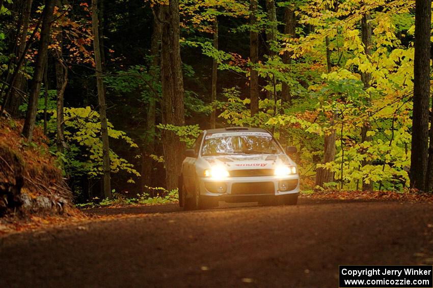 Andy Didorosi / Betsy Nguyen Subaru Impreza on SS16, Mount Marquette.