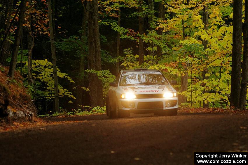 Andy Didorosi / Betsy Nguyen Subaru Impreza on SS16, Mount Marquette.