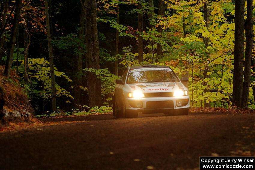 Andy Didorosi / Betsy Nguyen Subaru Impreza on SS16, Mount Marquette.