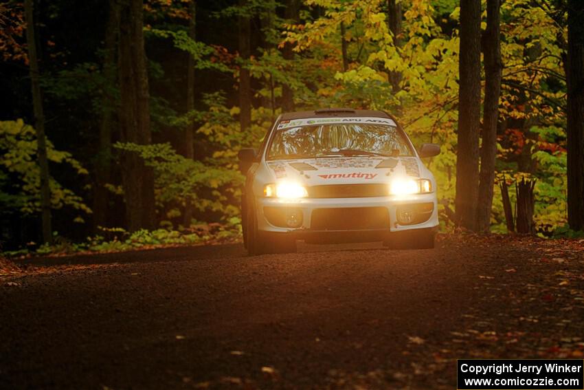 Andy Didorosi / Betsy Nguyen Subaru Impreza on SS16, Mount Marquette.