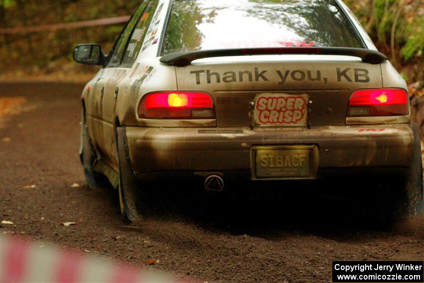 Andy Didorosi / Betsy Nguyen Subaru Impreza on SS16, Mount Marquette.