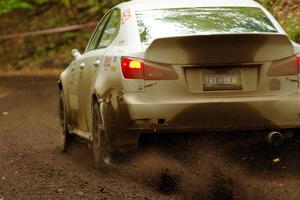 Michael Hooper / Michael Hordijk Lexus IS350 on SS16, Mount Marquette.