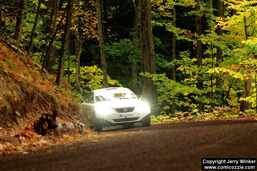 Michael Hooper / Michael Hordijk Lexus IS350 on SS16, Mount Marquette.