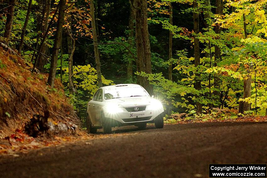 Michael Hooper / Michael Hordijk Lexus IS350 on SS16, Mount Marquette.