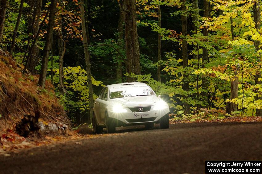 Michael Hooper / Michael Hordijk Lexus IS350 on SS16, Mount Marquette.